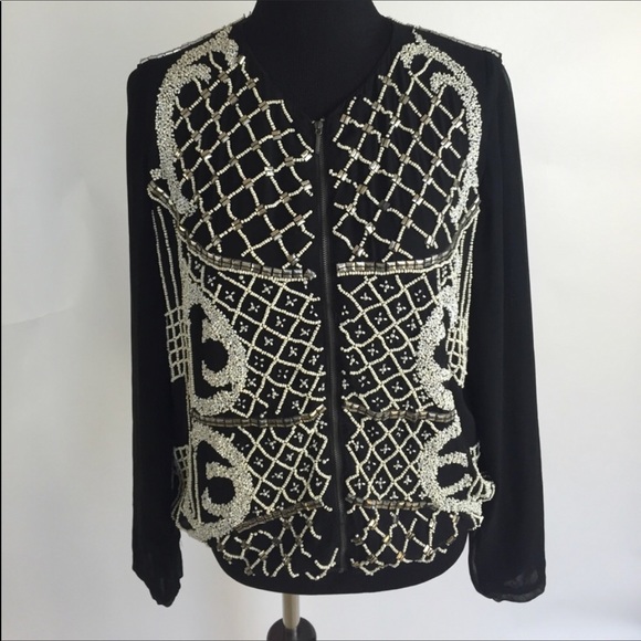 Zara embellished jacket - Picture 2 of 6
